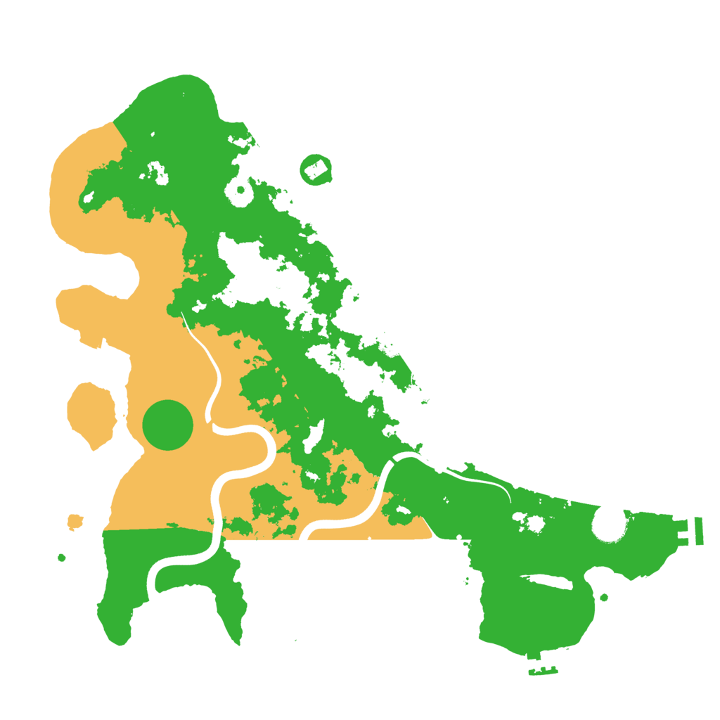 Biome Rust Map: Procedural Map, Size: 3750, Seed: 863587353