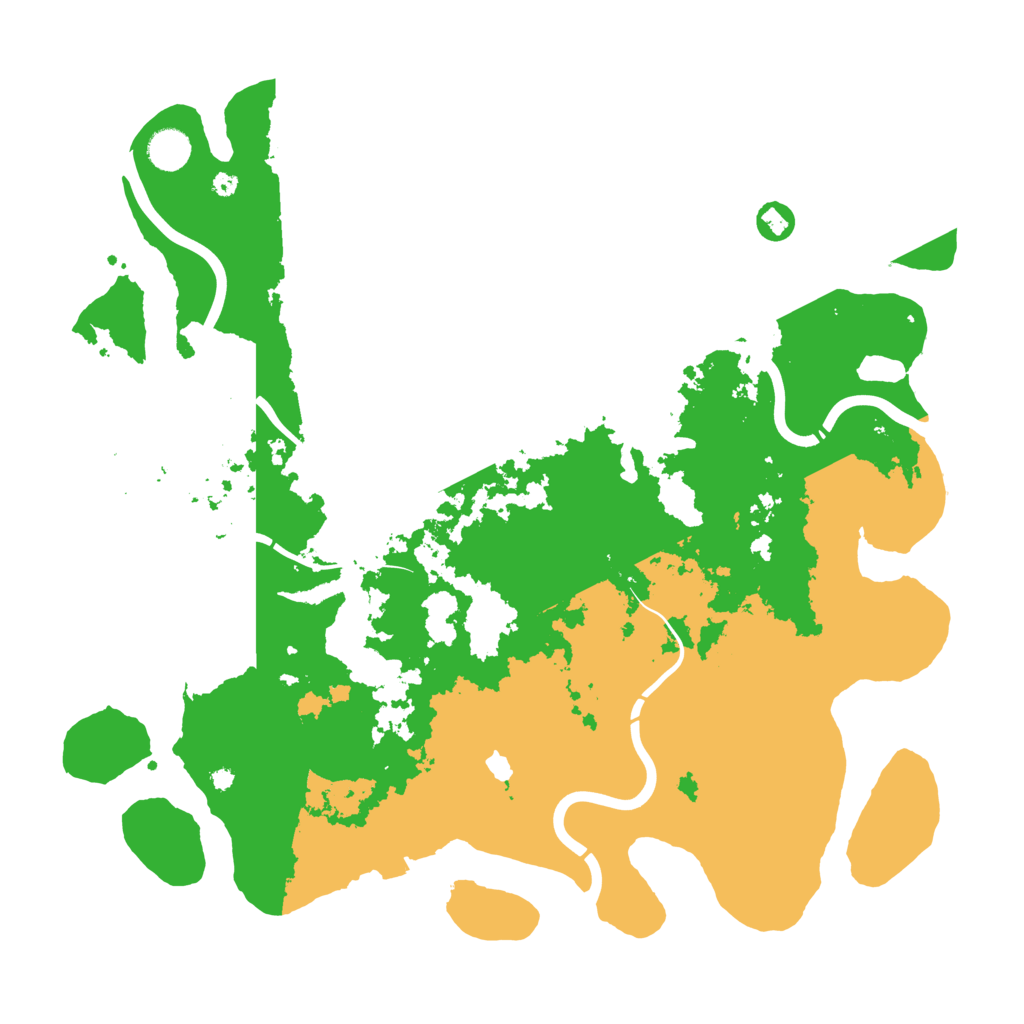 Biome Rust Map: Procedural Map, Size: 4250, Seed: 1224385843