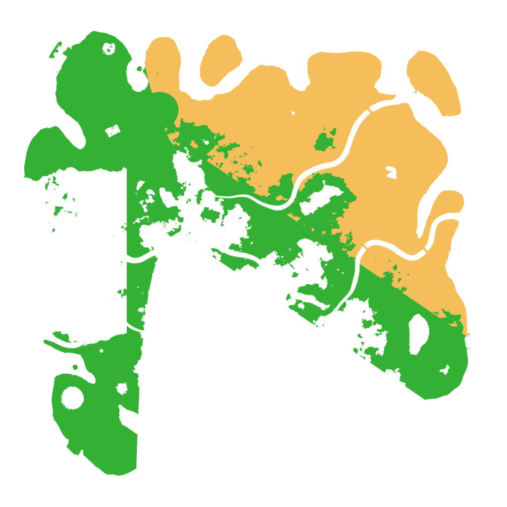 Biome Rust Map: Procedural Map, Size: 4000, Seed: 1612442099