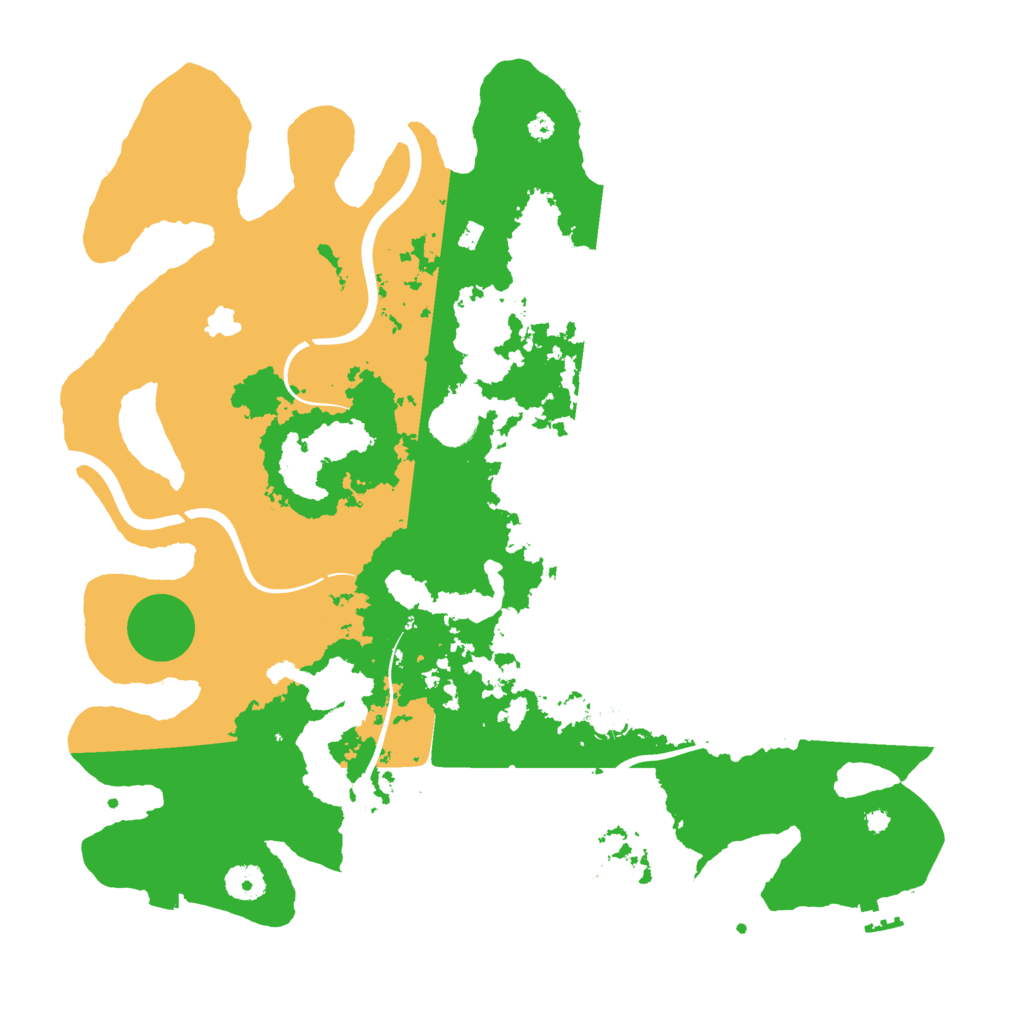 Biome Rust Map: Procedural Map, Size: 4000, Seed: 568345