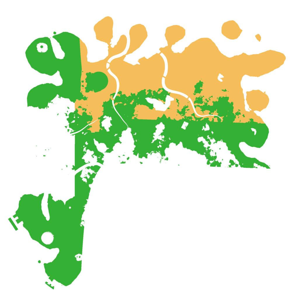 Biome Rust Map: Procedural Map, Size: 4250, Seed: 1288966113