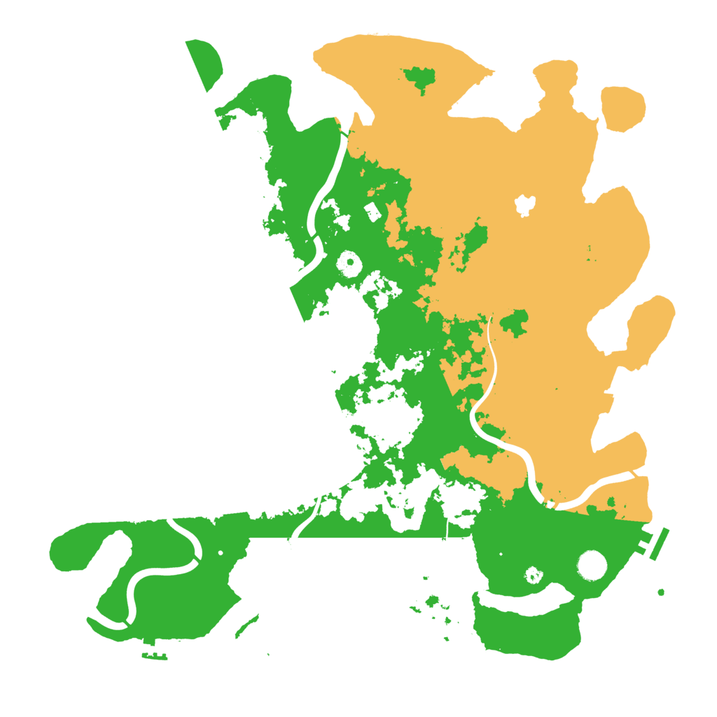 Biome Rust Map: Procedural Map, Size: 4250, Seed: 1731364176
