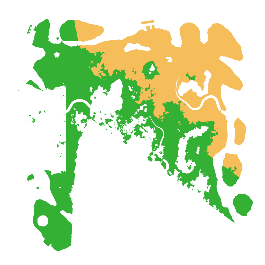 Biome Rust Map: Procedural Map, Size: 4250, Seed: 1482976711
