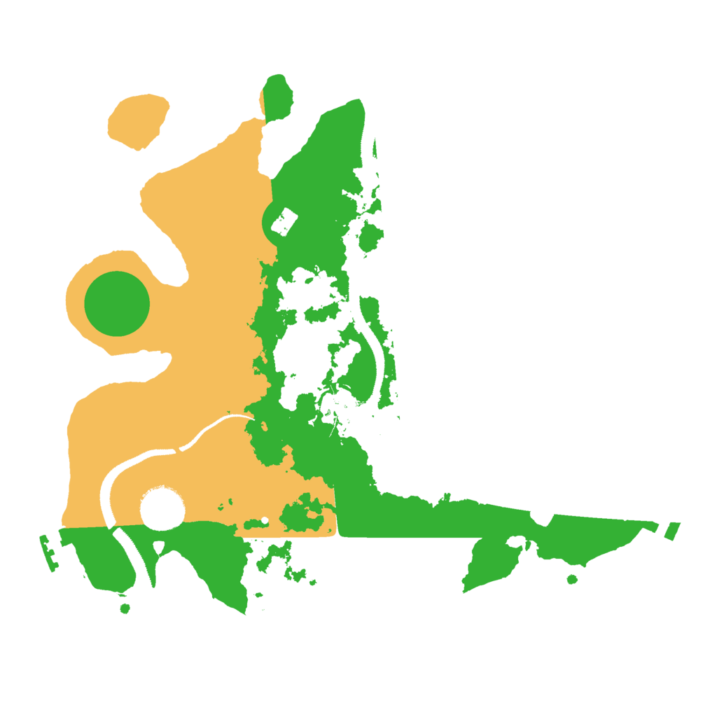 Biome Rust Map: Procedural Map, Size: 2900, Seed: 50022