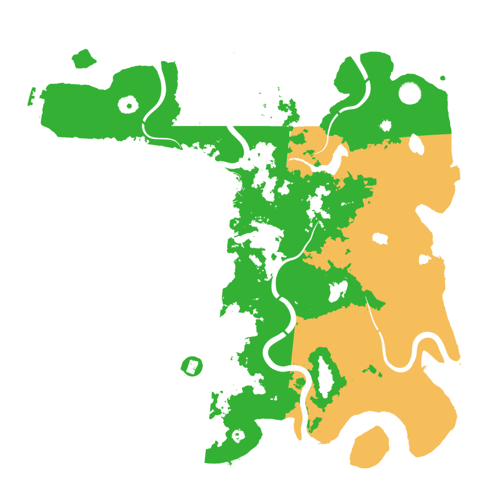 Biome Rust Map: Procedural Map, Size: 4000, Seed: 72254439