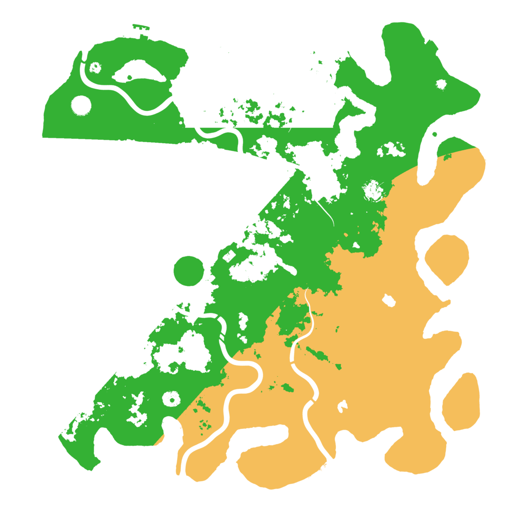 Biome Rust Map: Procedural Map, Size: 4500, Seed: 82345853