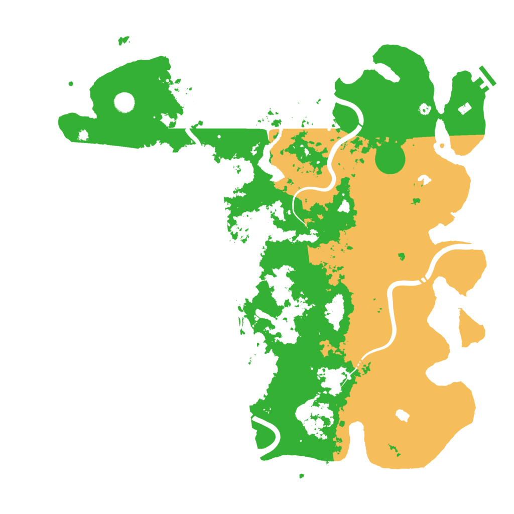 Biome Rust Map: Procedural Map, Size: 4500, Seed: 969854883