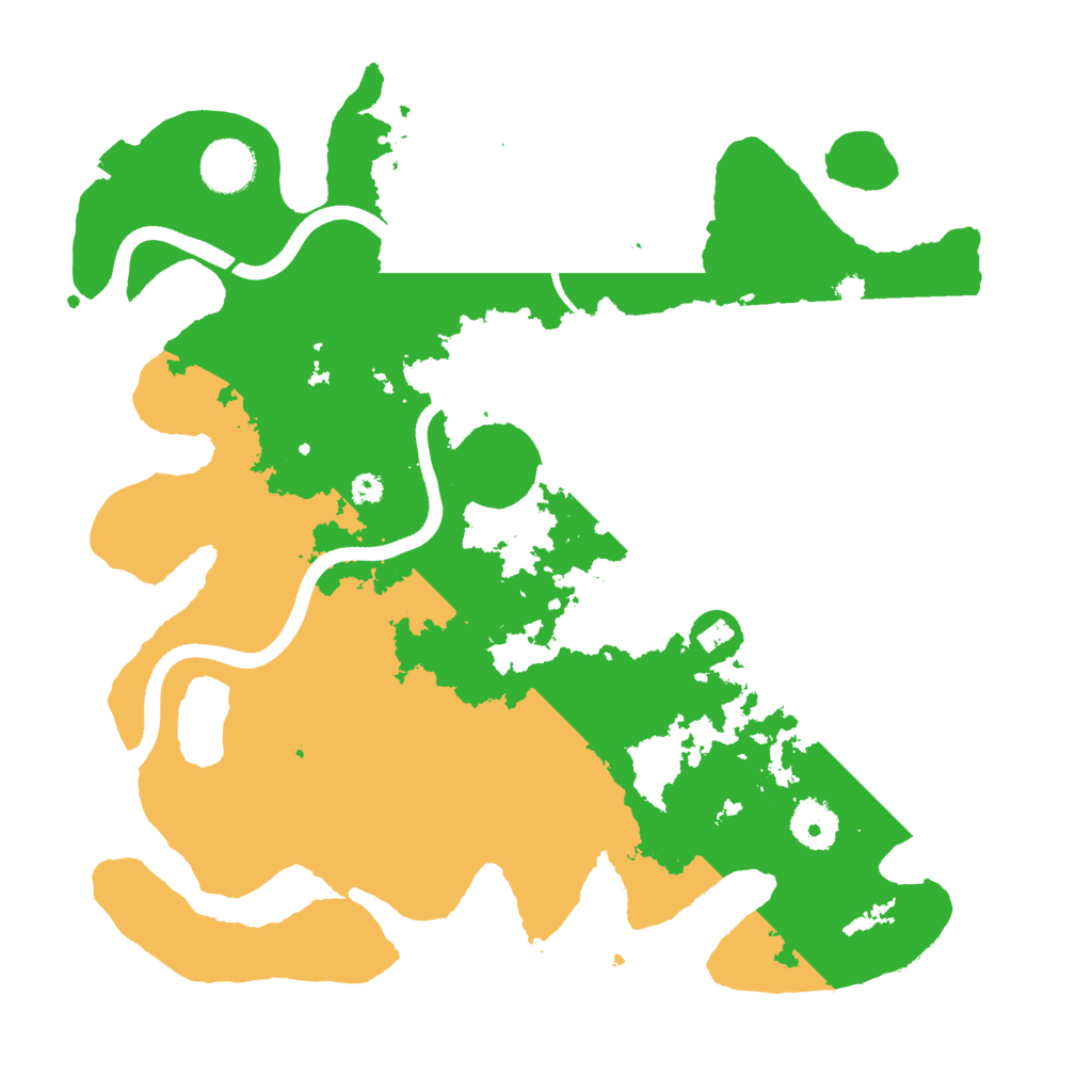 Biome Rust Map: Procedural Map, Size: 3500, Seed: 1420359076