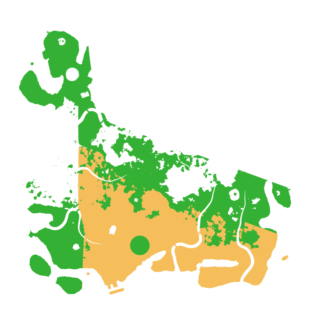 Biome Rust Map: Procedural Map, Size: 4250, Seed: 650424899