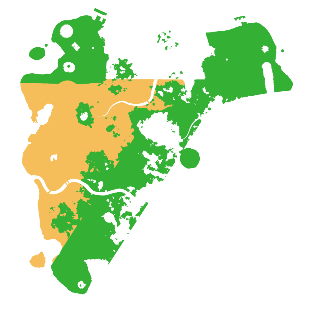 Biome Rust Map: Procedural Map, Size: 4250, Seed: 1050380751