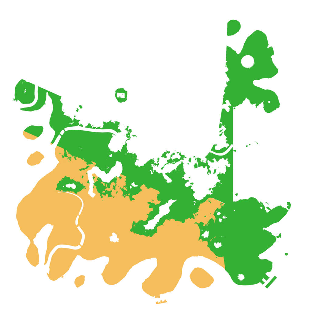 Biome Rust Map: Procedural Map, Size: 4250, Seed: 1235455289