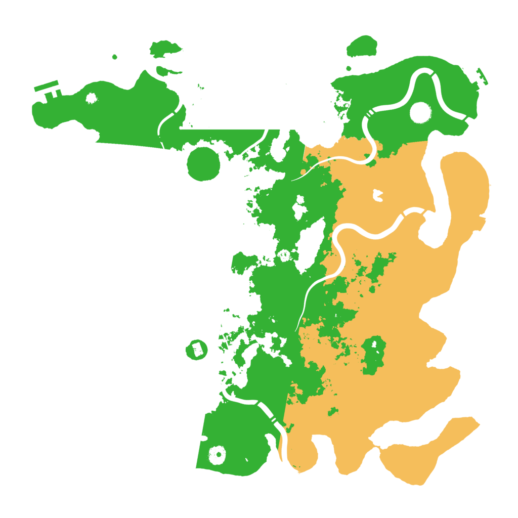 Biome Rust Map: Procedural Map, Size: 4250, Seed: 152492214