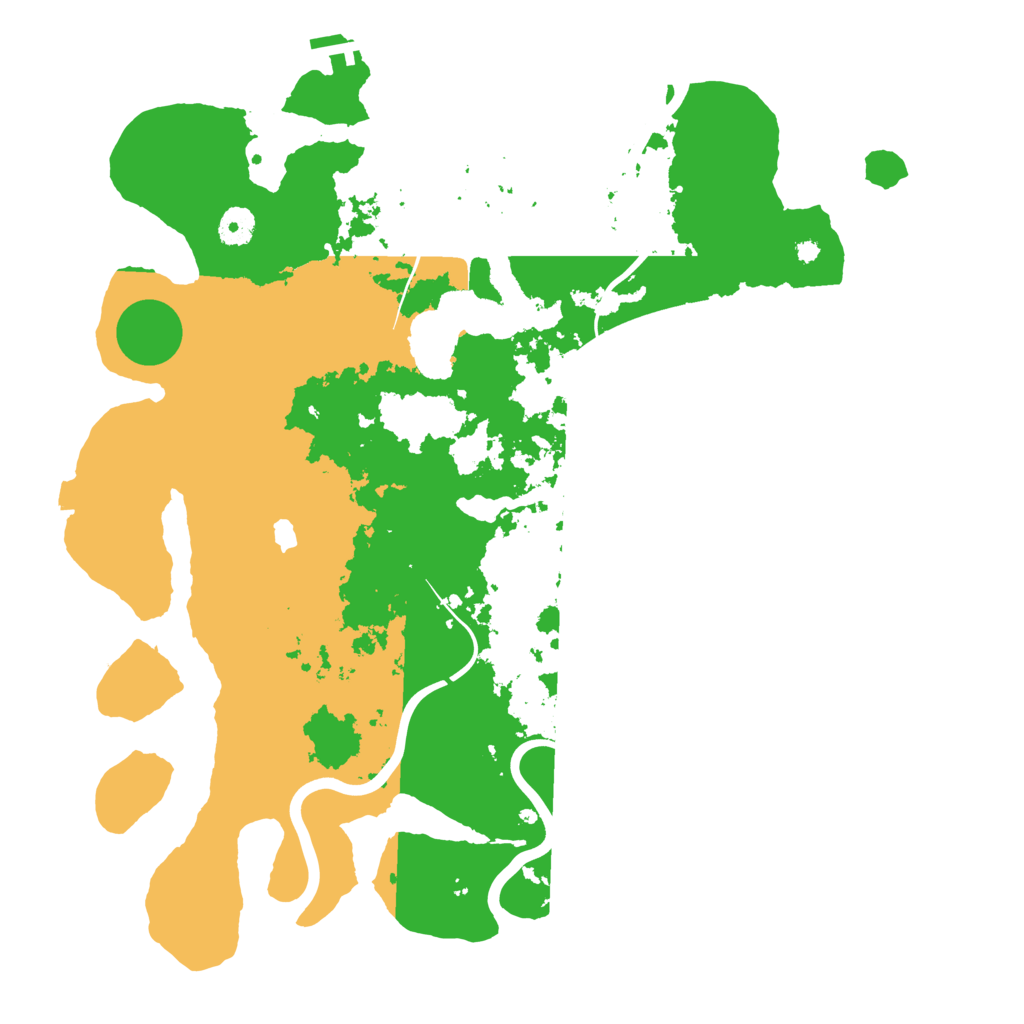 Biome Rust Map: Procedural Map, Size: 4096, Seed: 975562892