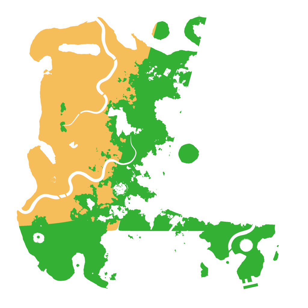 Biome Rust Map: Procedural Map, Size: 4250, Seed: 1232864334