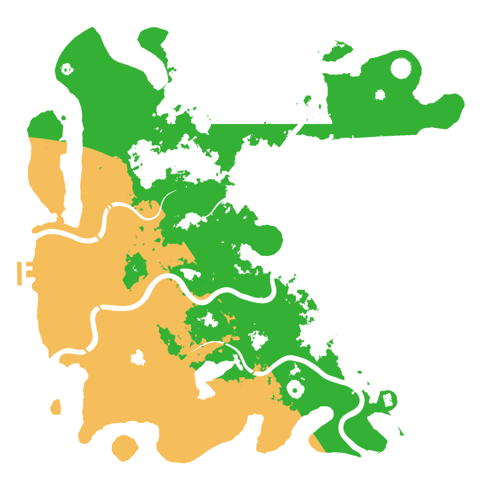Biome Rust Map: Procedural Map, Size: 4250, Seed: 417135