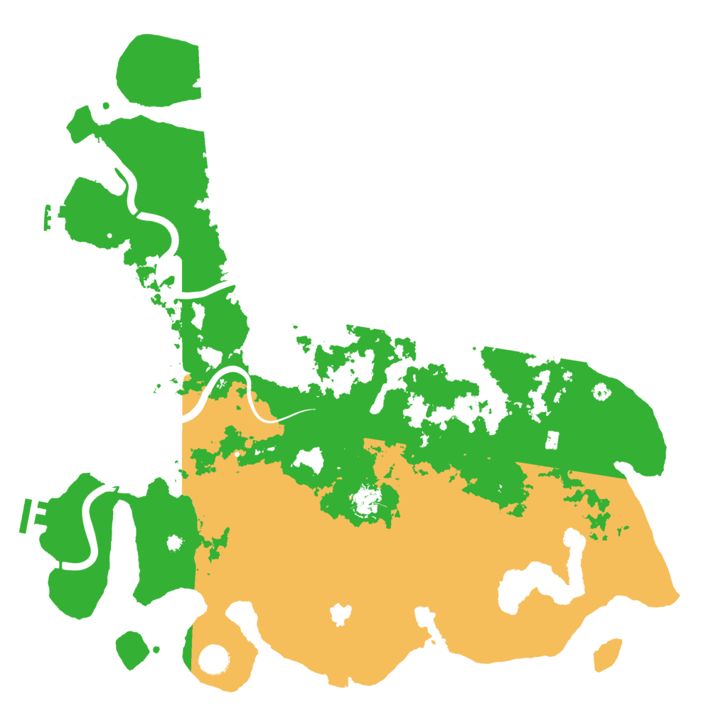 Biome Rust Map: Procedural Map, Size: 4250, Seed: 948882843