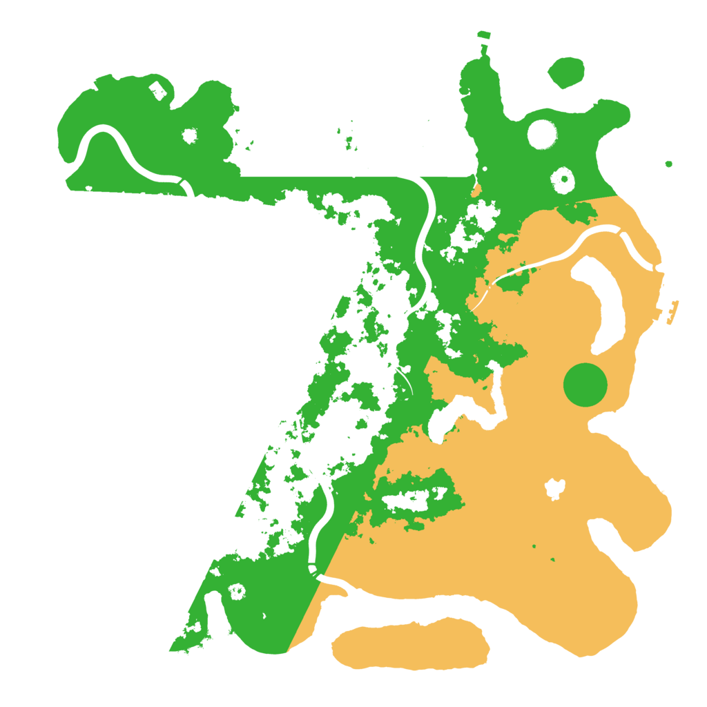 Biome Rust Map: Procedural Map, Size: 4250, Seed: 580939859