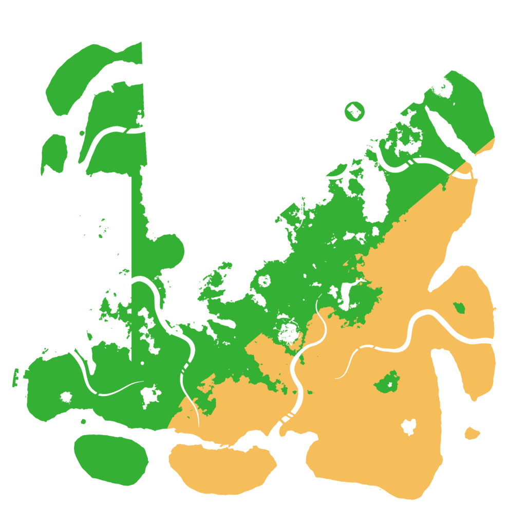 Biome Rust Map: Procedural Map, Size: 4250, Seed: 963097115