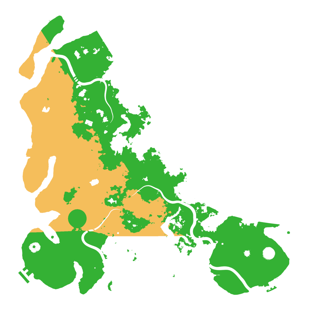 Biome Rust Map: Procedural Map, Size: 4500, Seed: 1578754726