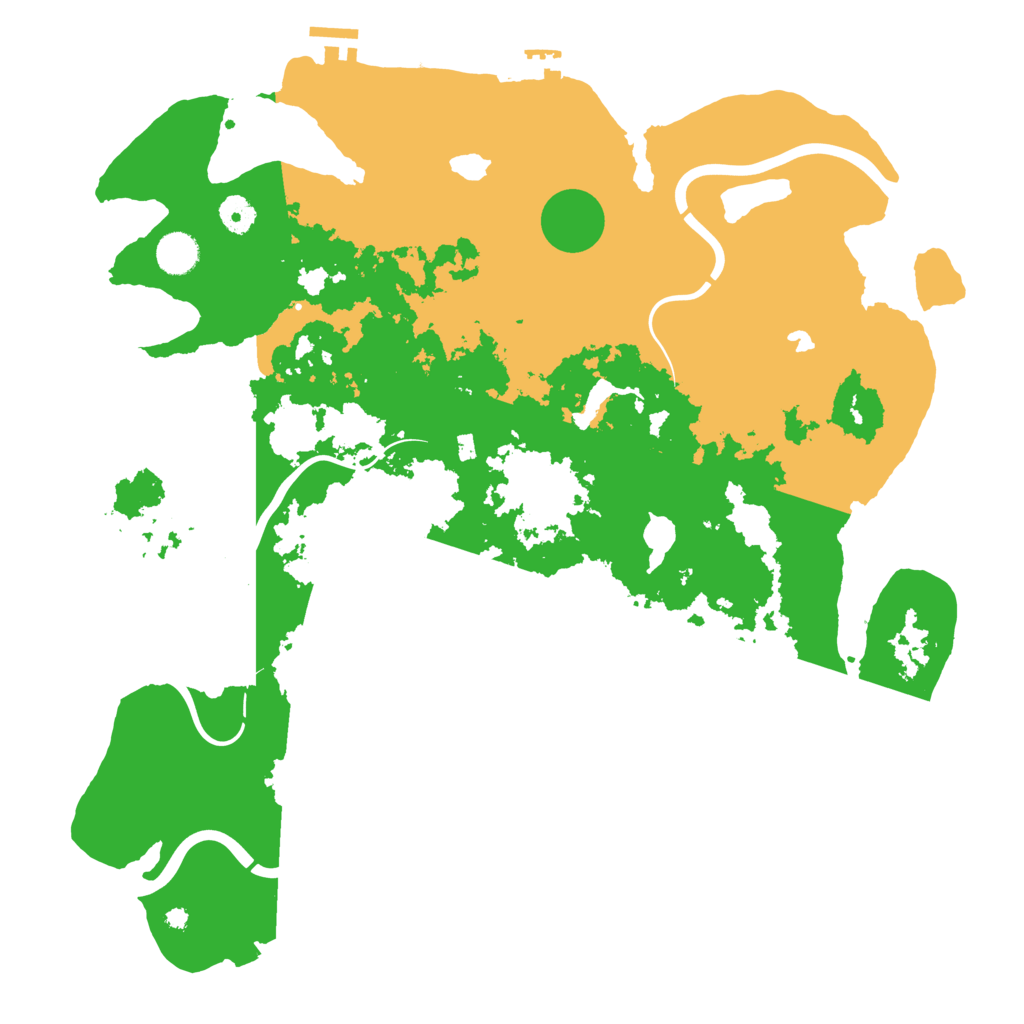 Biome Rust Map: Procedural Map, Size: 4250, Seed: 978770327