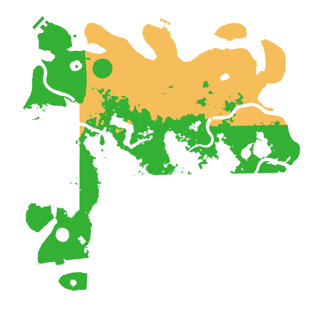 Biome Rust Map: Procedural Map, Size: 4250, Seed: 1047365590