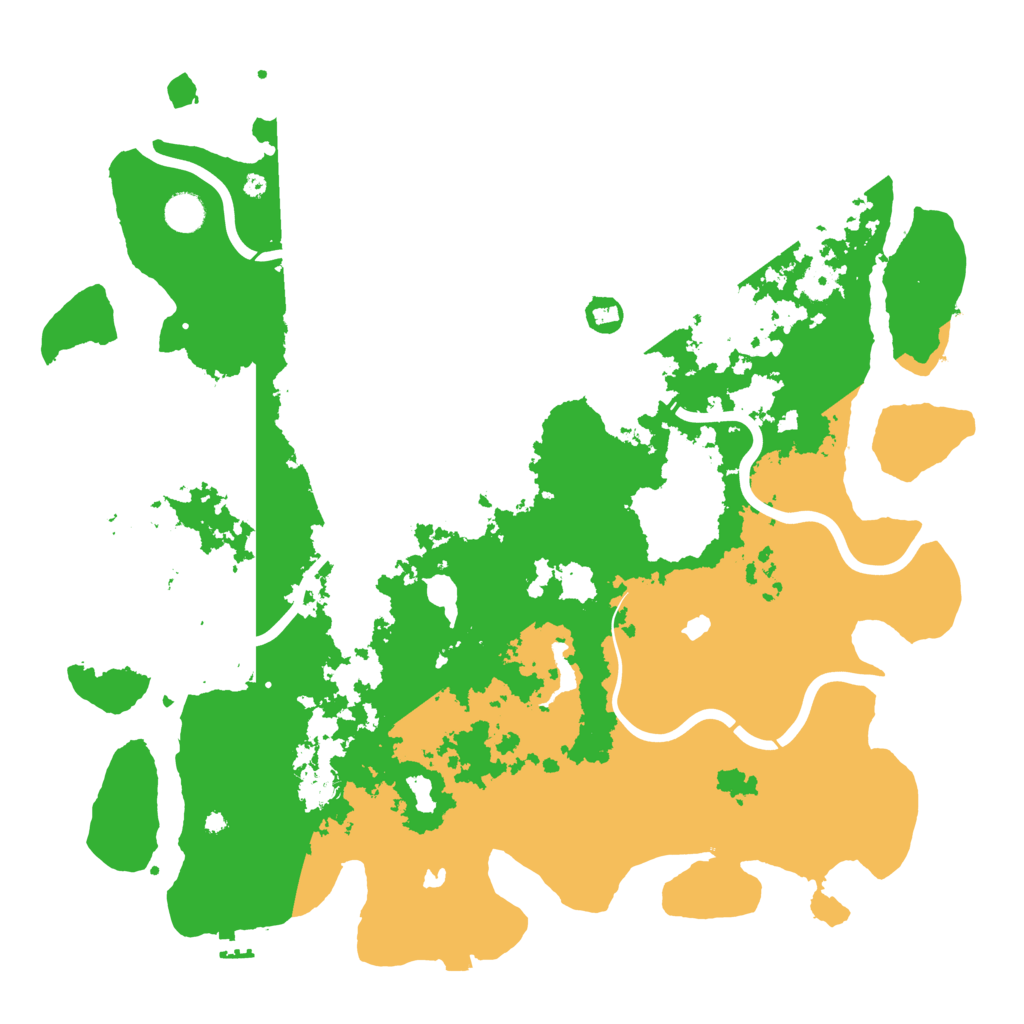 Biome Rust Map: Procedural Map, Size: 4500, Seed: 1060221656