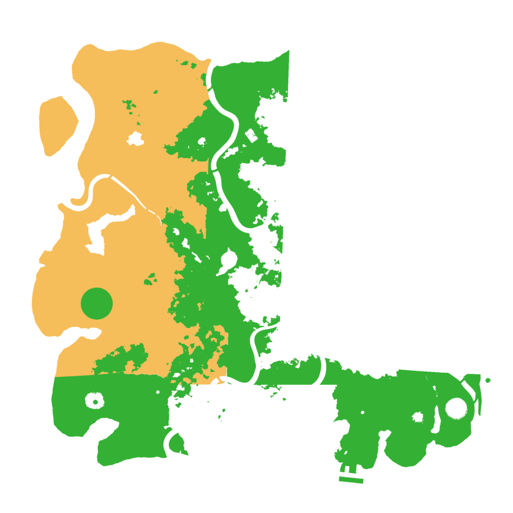 Biome Rust Map: Procedural Map, Size: 4250, Seed: 2032377244