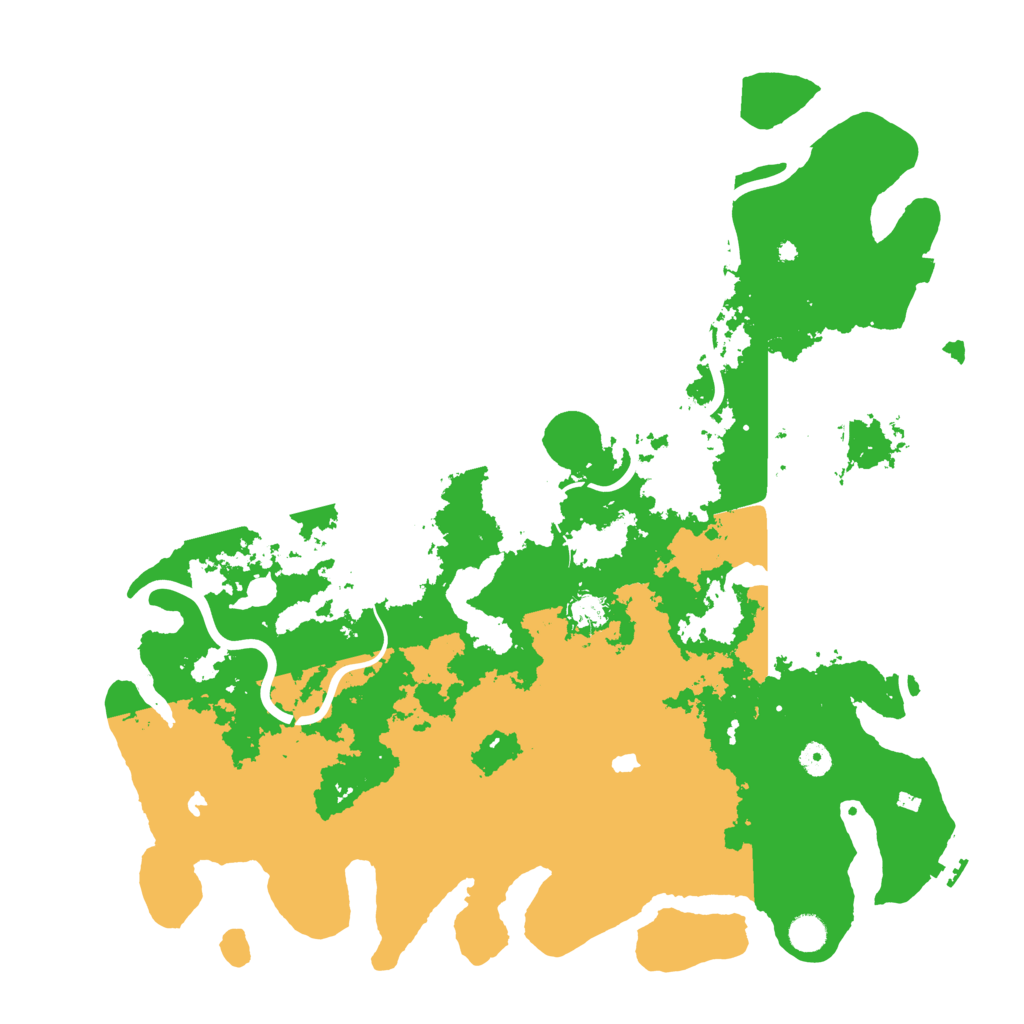 Biome Rust Map: Procedural Map, Size: 4800, Seed: 1207016139