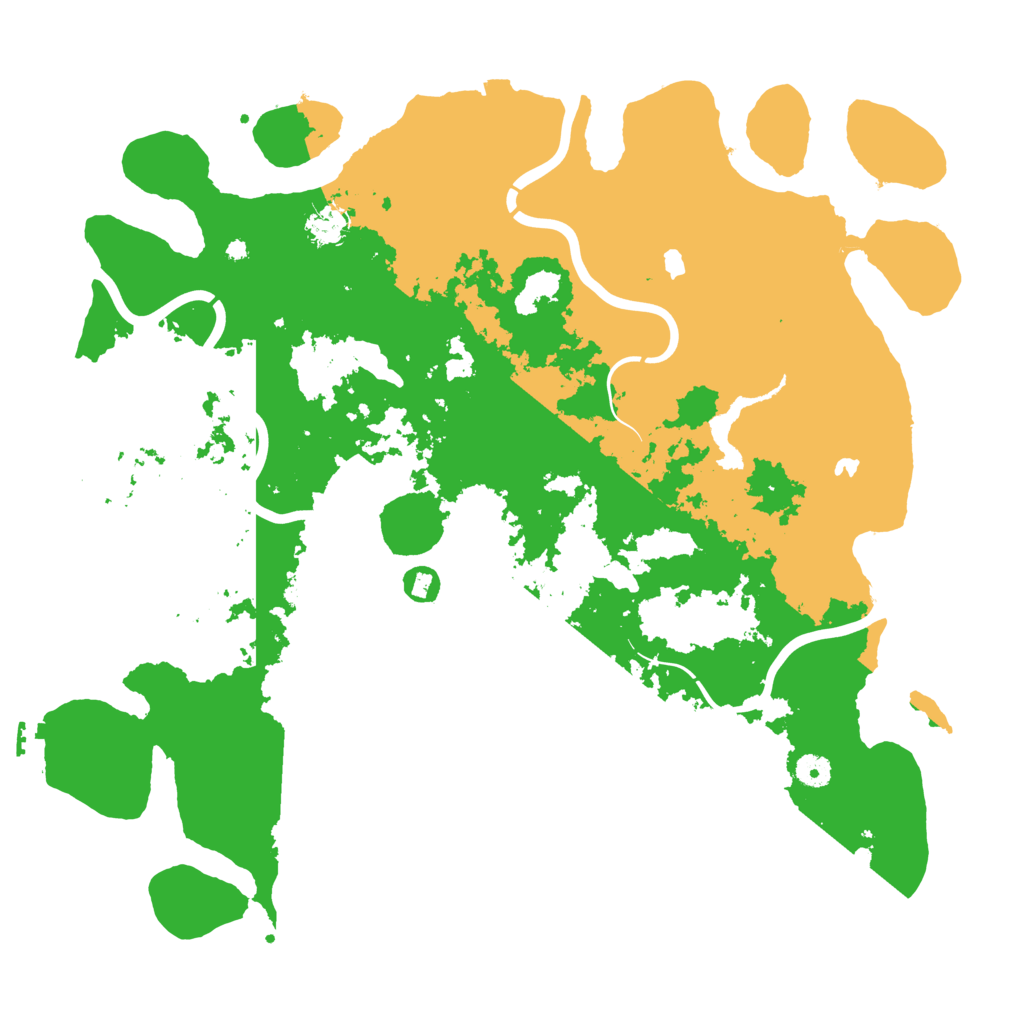 Biome Rust Map: Procedural Map, Size: 4500, Seed: 796312936