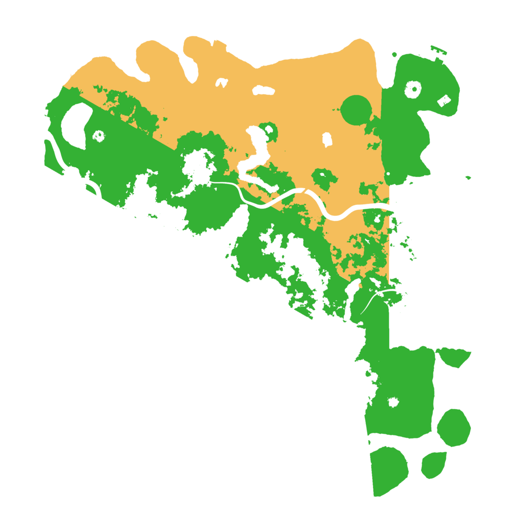 Biome Rust Map: Procedural Map, Size: 4500, Seed: 783604252