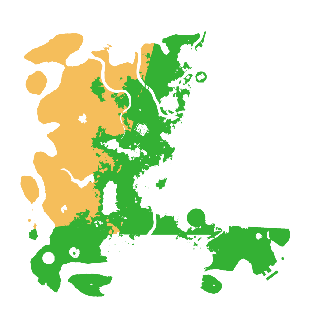 Biome Rust Map: Procedural Map, Size: 4500, Seed: 1754975376