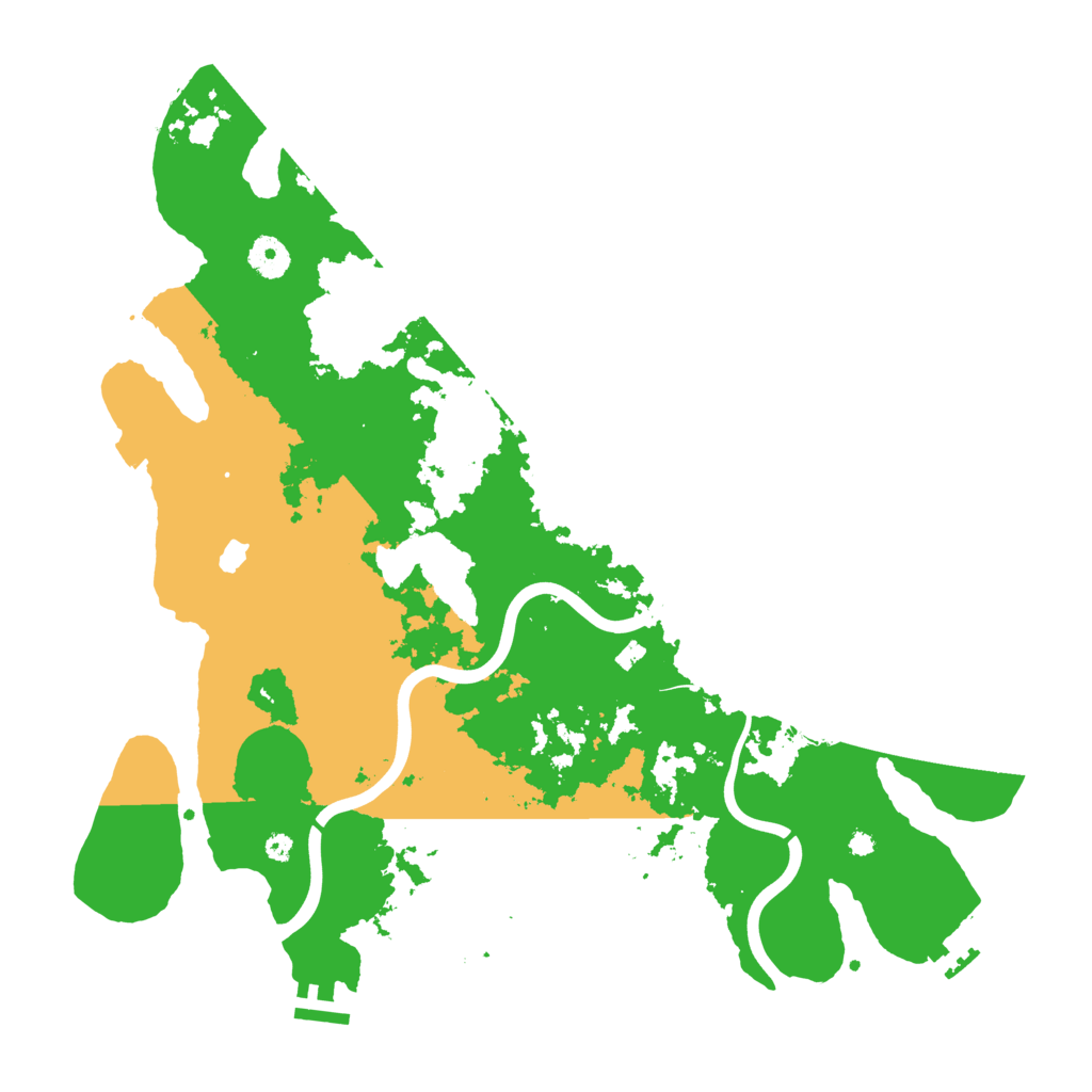 Biome Rust Map: Procedural Map, Size: 4000, Seed: 652915