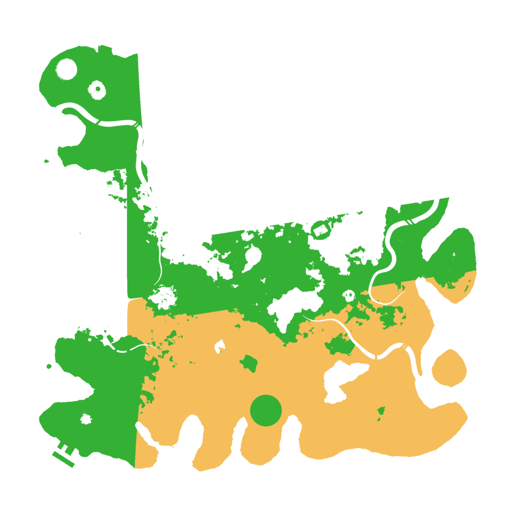 Biome Rust Map: Procedural Map, Size: 4250, Seed: 1762669769