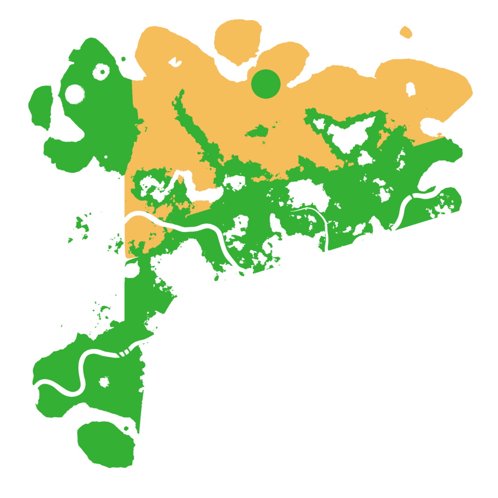 Biome Rust Map: Procedural Map, Size: 4500, Seed: 1600157660