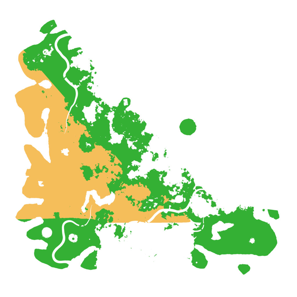 Biome Rust Map: Procedural Map, Size: 5000, Seed: 1123978465