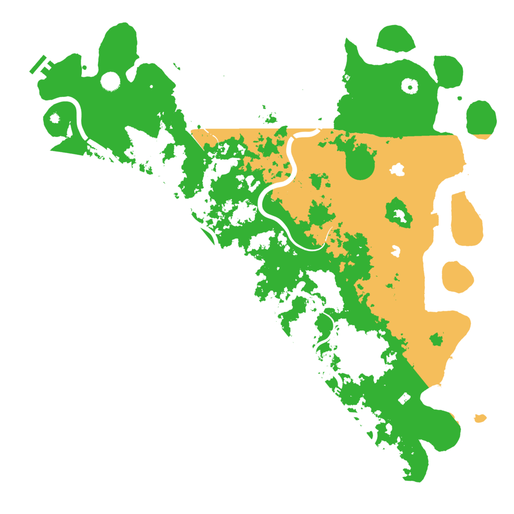 Biome Rust Map: Procedural Map, Size: 4700, Seed: 6234584