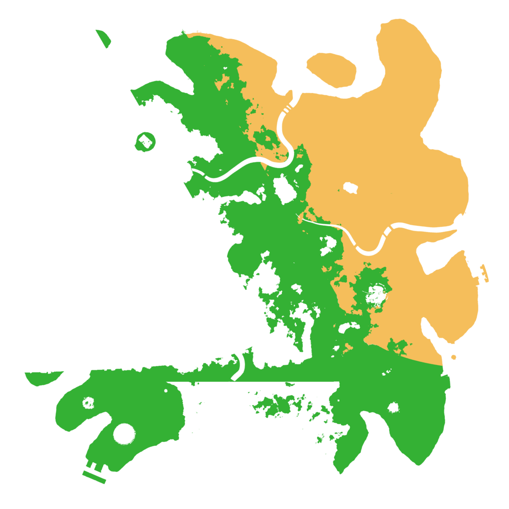 Biome Rust Map: Procedural Map, Size: 4250, Seed: 1262377148