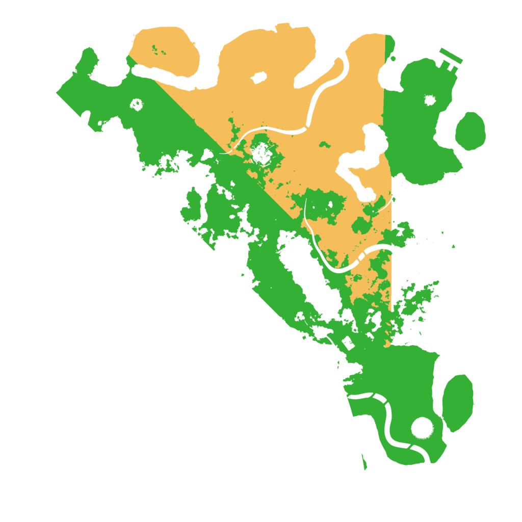 Biome Rust Map: Procedural Map, Size: 4250, Seed: 2091973368