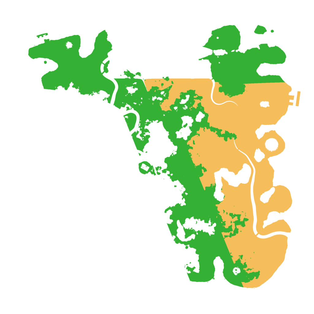 Biome Rust Map: Procedural Map, Size: 4250, Seed: 309678250