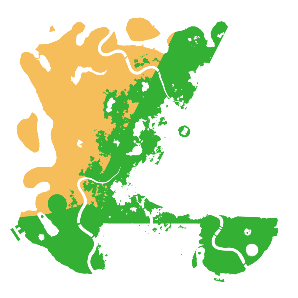 Biome Rust Map: Procedural Map, Size: 4250, Seed: 141089433