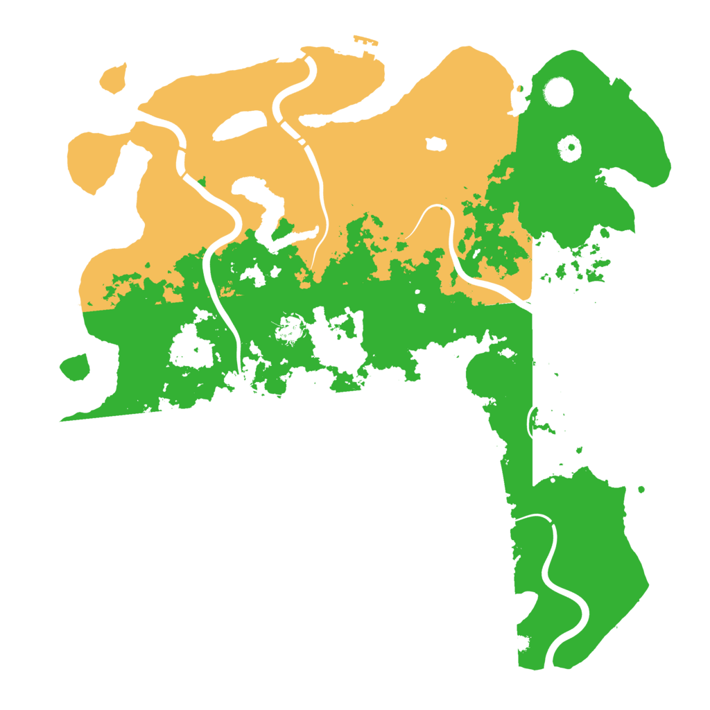 Biome Rust Map: Procedural Map, Size: 4250, Seed: 492512147