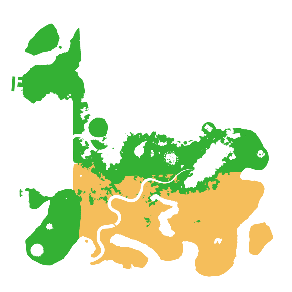 Biome Rust Map: Procedural Map, Size: 4000, Seed: 6234835