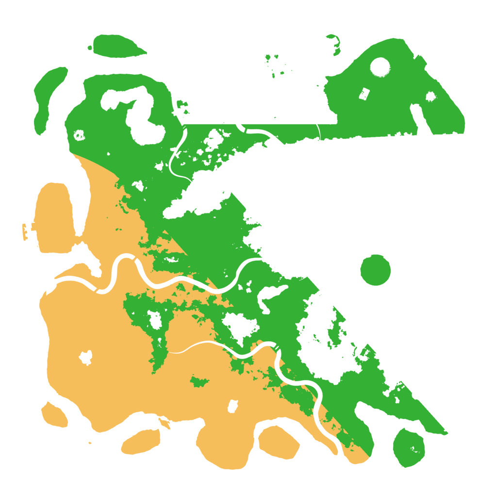 Biome Rust Map: Procedural Map, Size: 4500, Seed: 1654675402