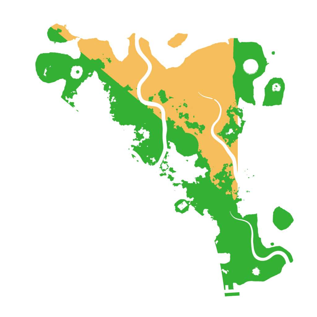 Biome Rust Map: Procedural Map, Size: 3750, Seed: 1780846424