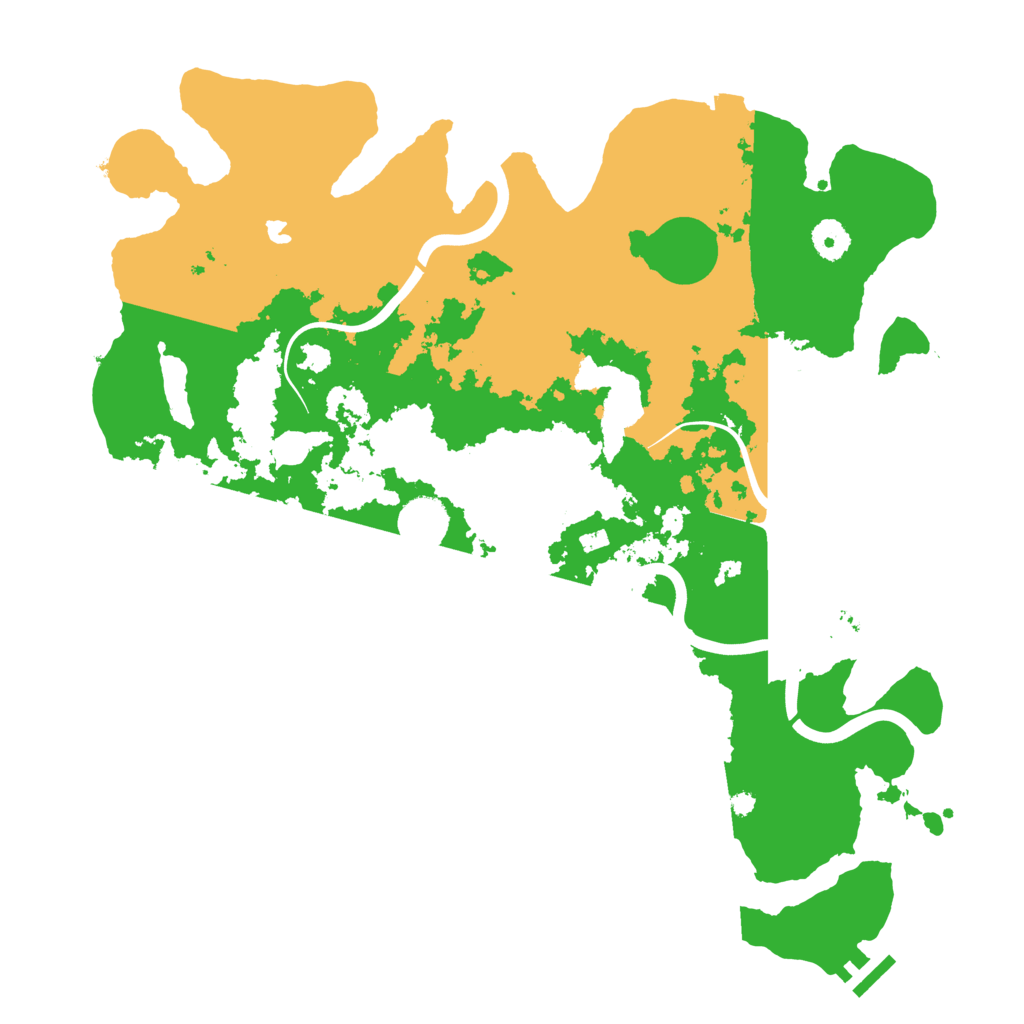 Biome Rust Map: Procedural Map, Size: 4000, Seed: 1331595993