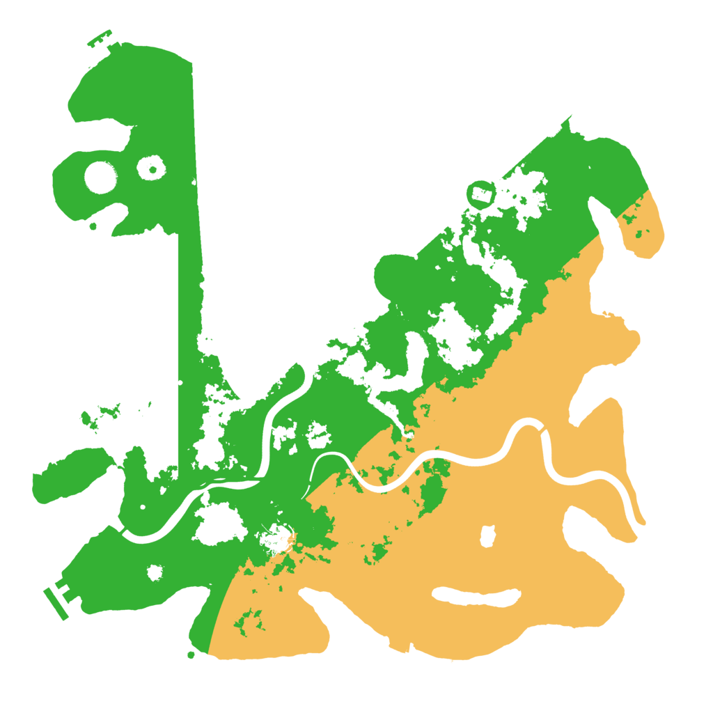 Biome Rust Map: Procedural Map, Size: 4000, Seed: 208433453