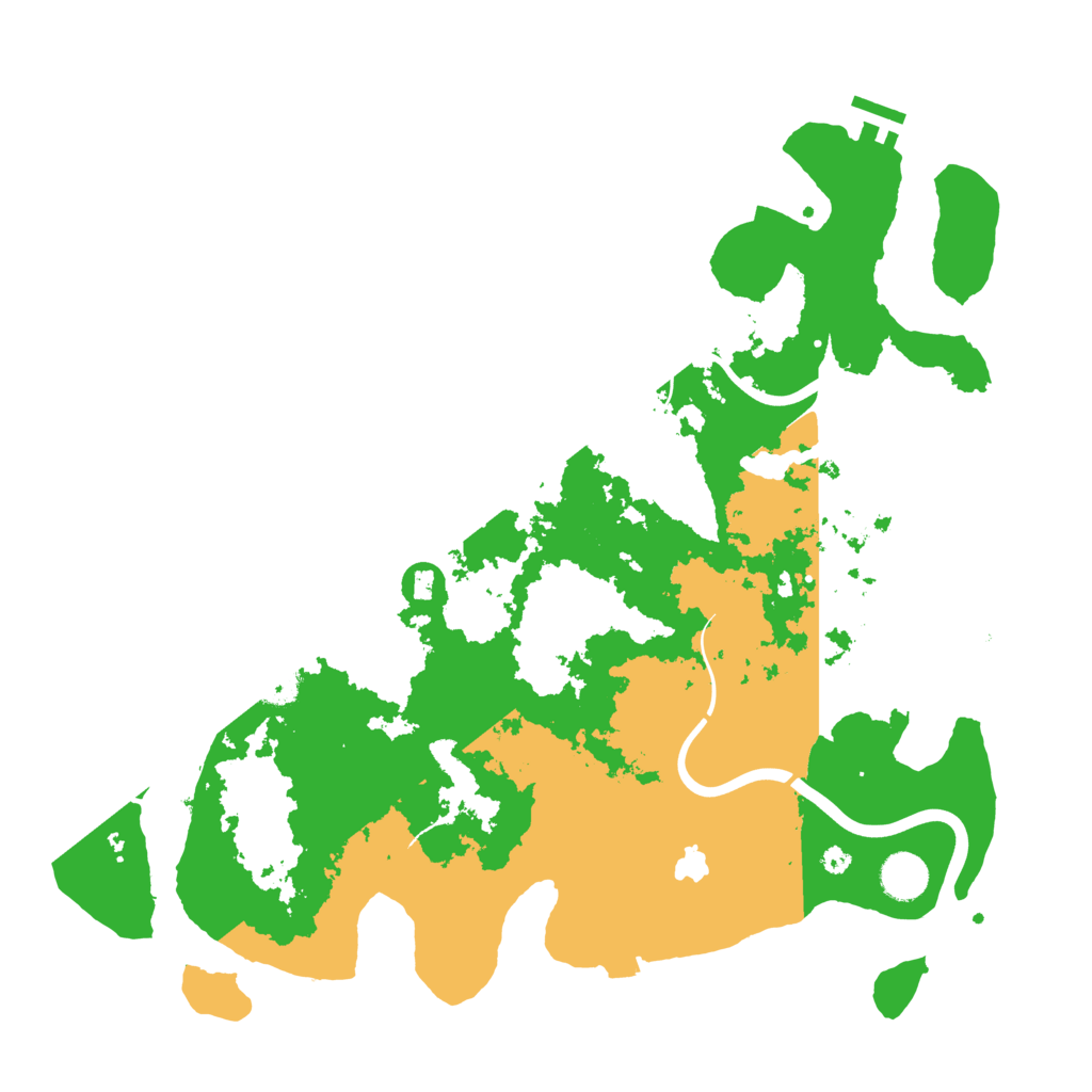 Biome Rust Map: Procedural Map, Size: 4000, Seed: 468751322