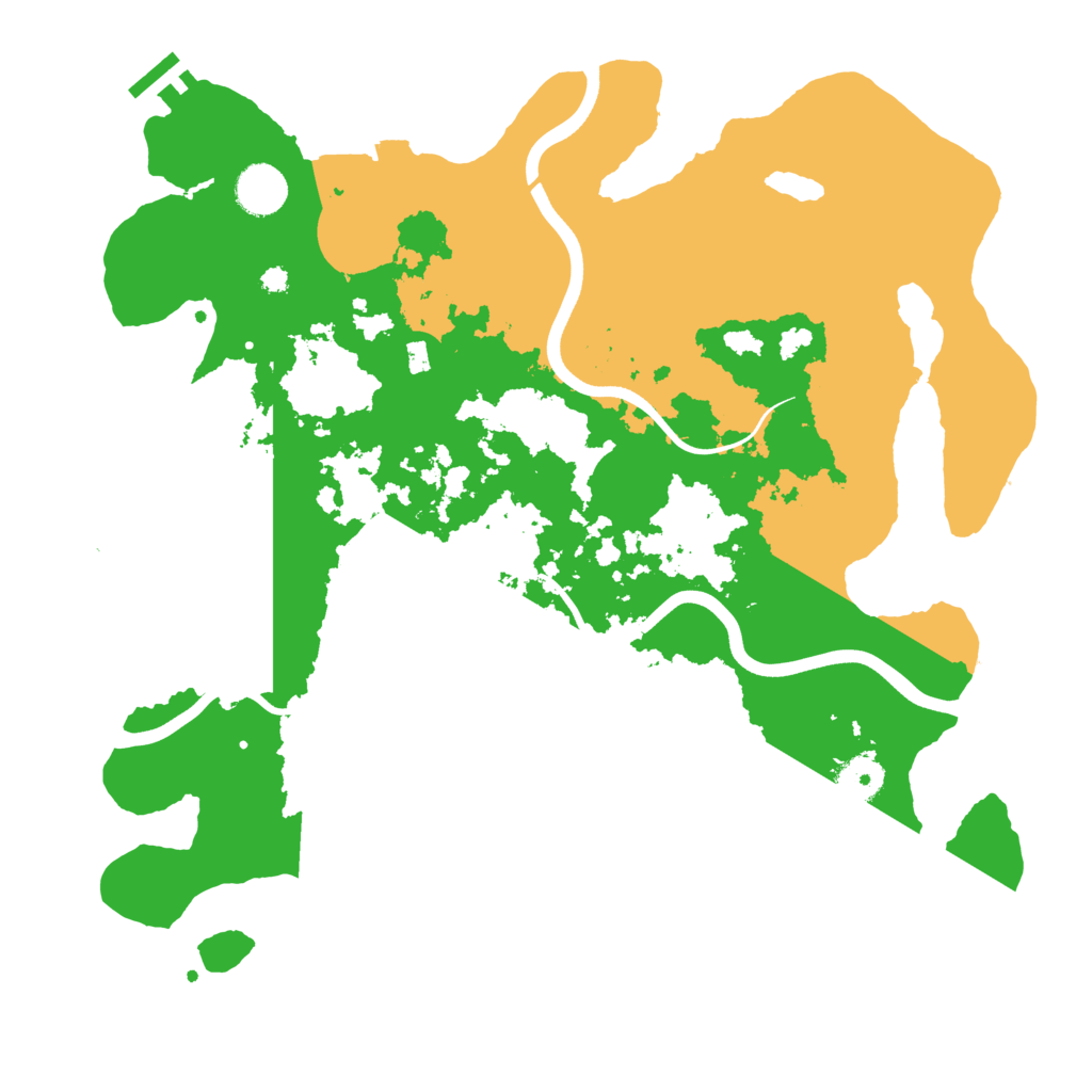 Biome Rust Map: Procedural Map, Size: 3750, Seed: 1761661231