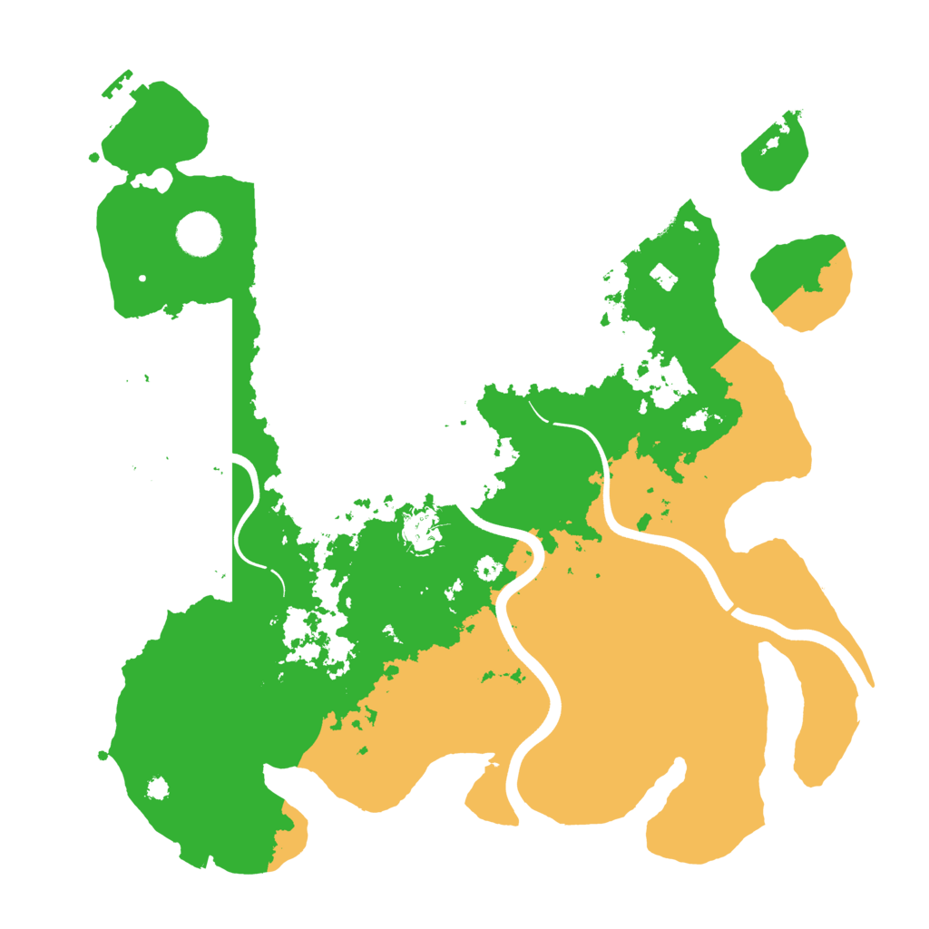 Biome Rust Map: Procedural Map, Size: 3750, Seed: 1093551571