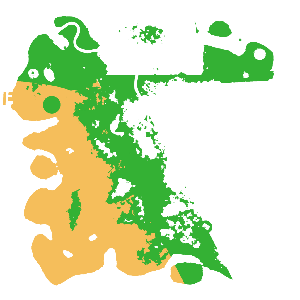 Biome Rust Map: Procedural Map, Size: 4500, Seed: 1652555435